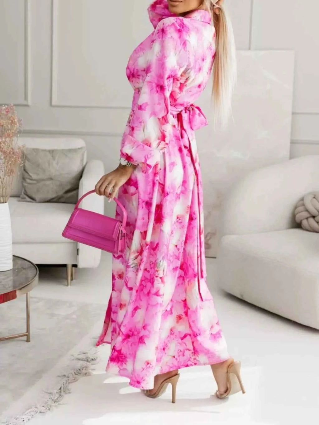 Long Sleeve Maxi Shirt Dress