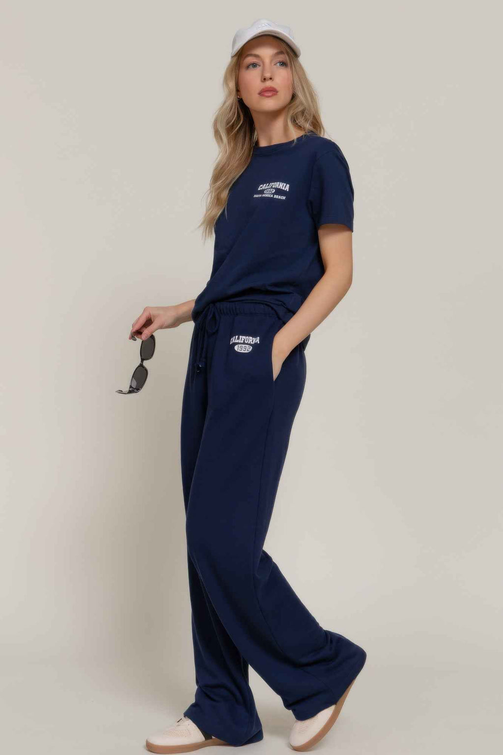 Waistband Print Detail Sweatpants