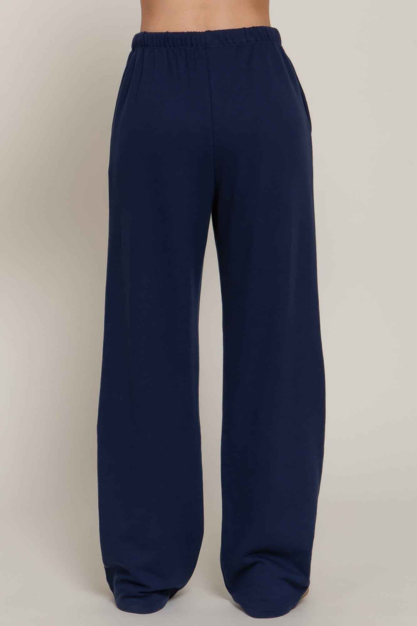 Waistband Print Detail Sweatpants