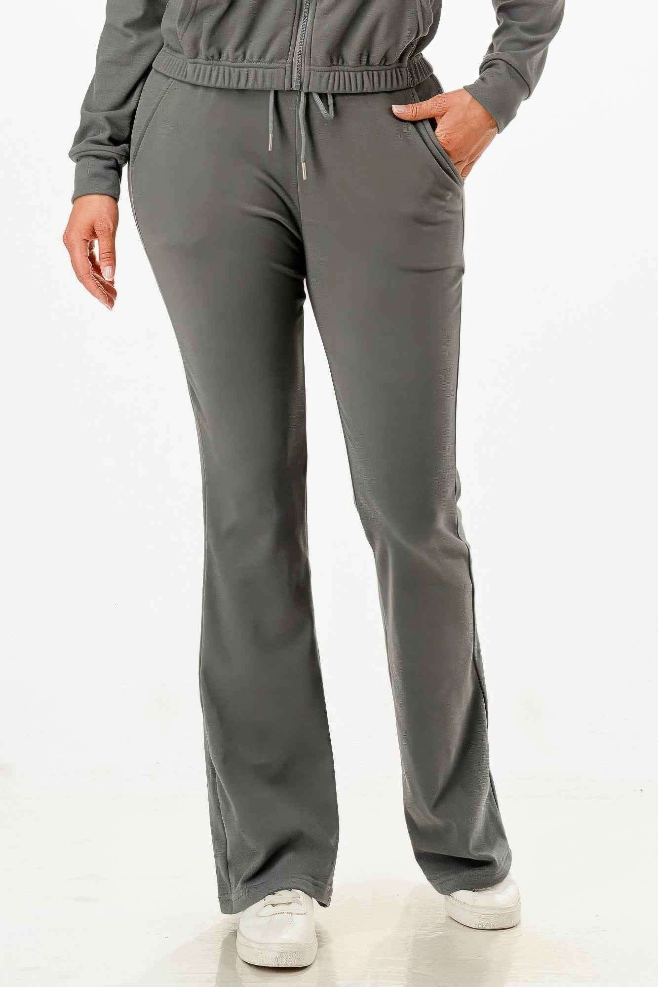 Soft Zipup Track Suit Set