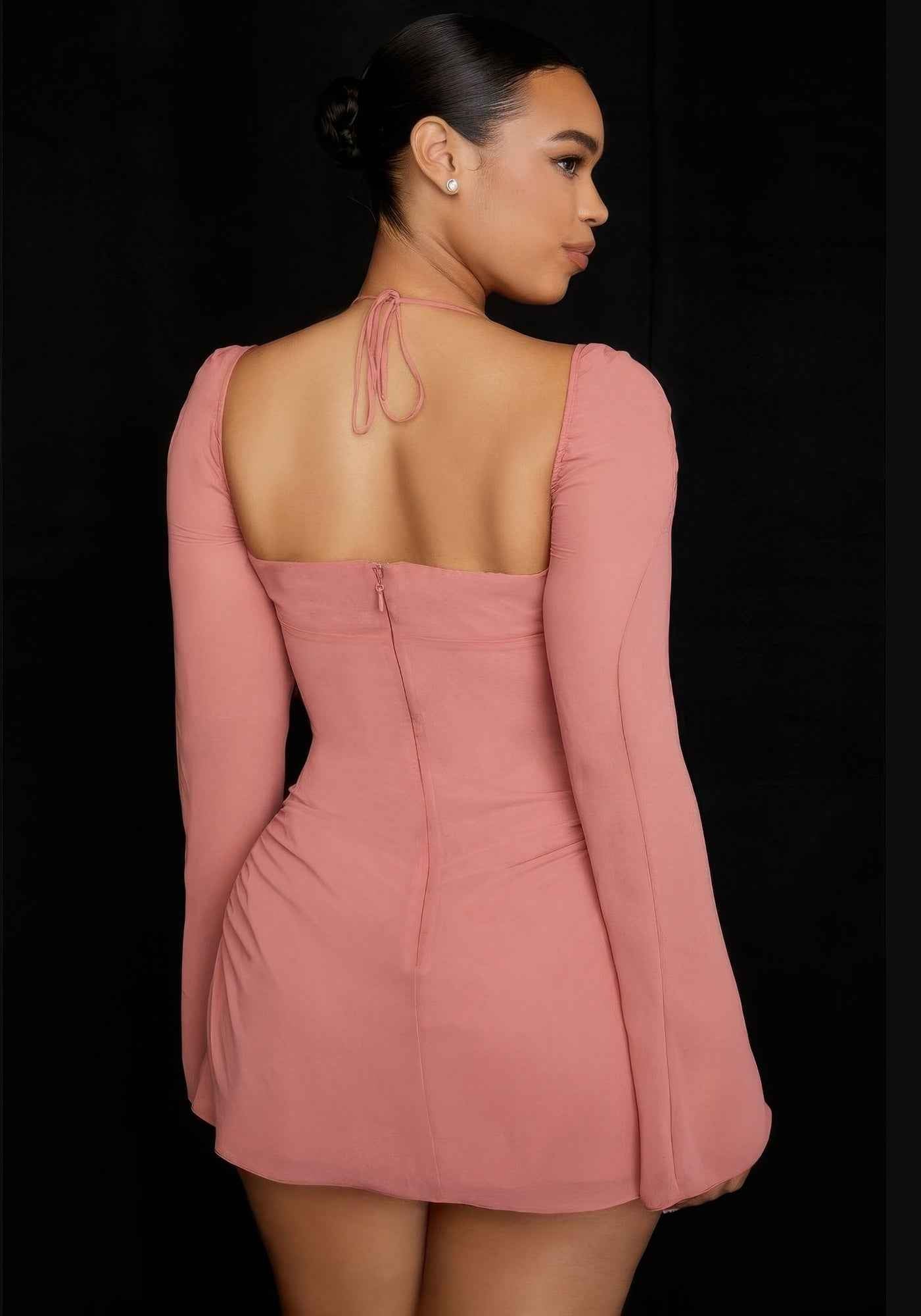Peek Hole Mini Dress