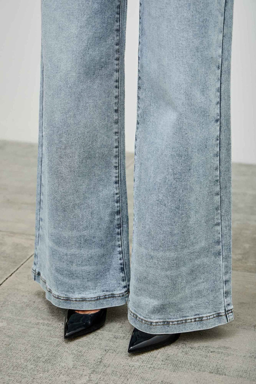 High Rise Wide Leg