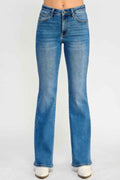 Tummy Control Mid Rise Skinny Bootcut