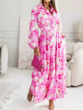 Long Sleeve Maxi Shirt Dress