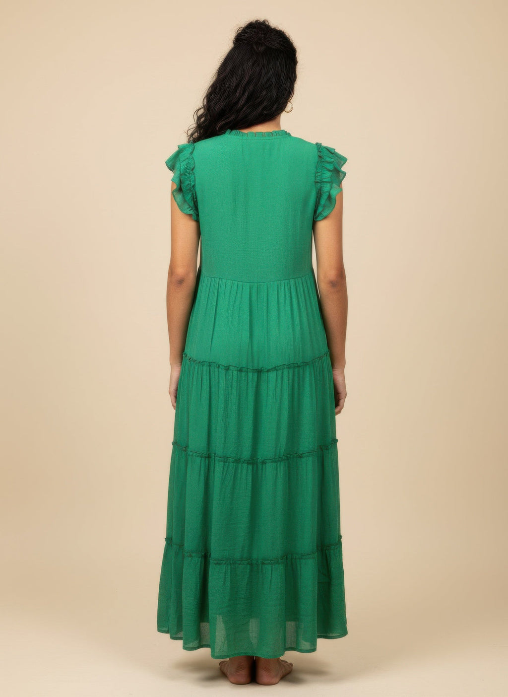 Mlle Gabrielle Solid Cap Sleeve Dress - Excel Merchandise
