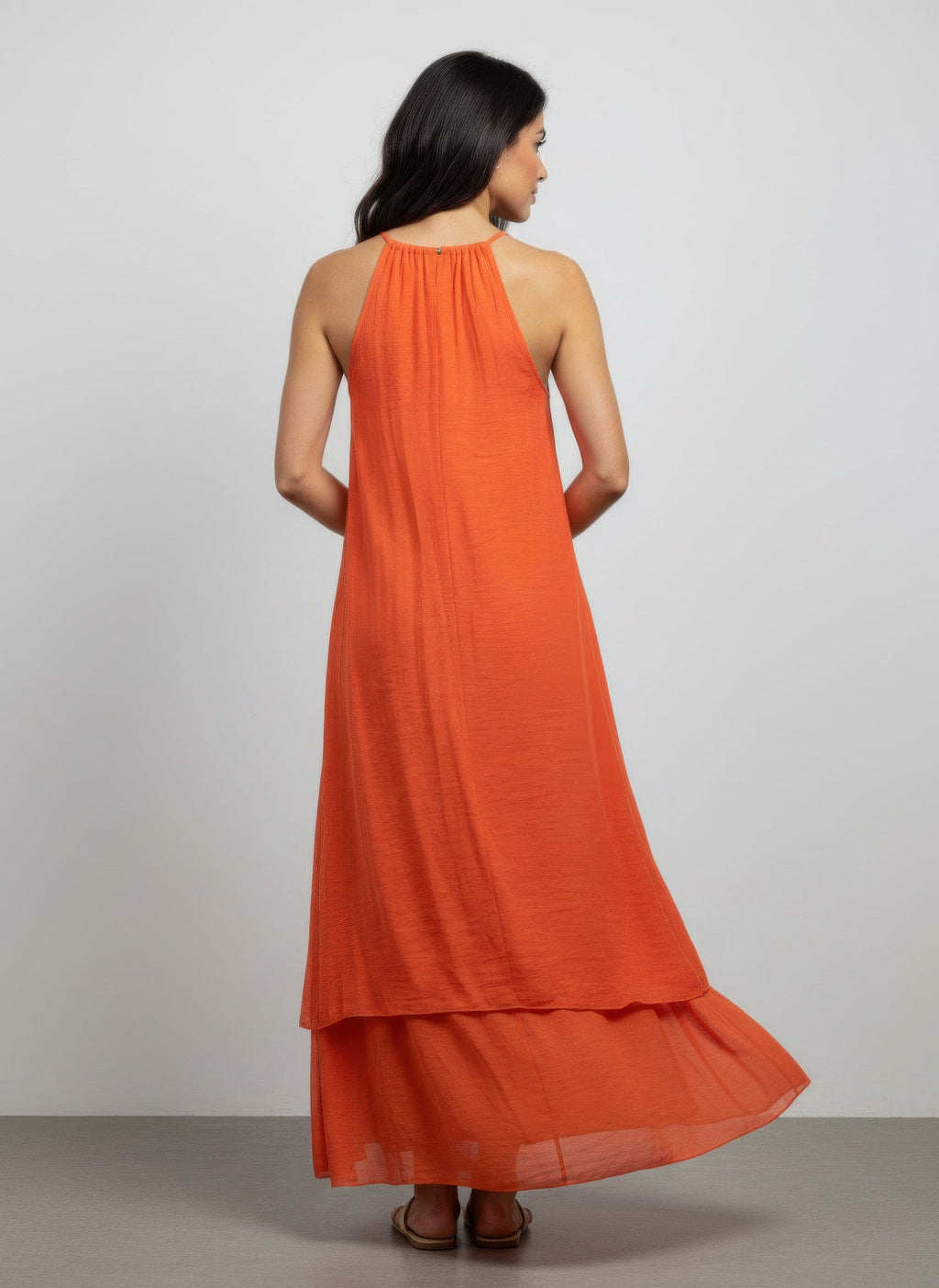 Mlle Gabrielle Solid Sleeveless Dress - Liorienne
