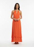 Mlle Gabrielle Solid Sleeveless Dress - Liorienne