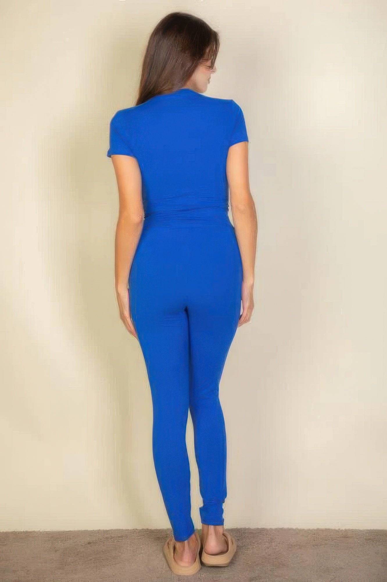 Short Sleeve Round Neck T Shirt - Liorienne
