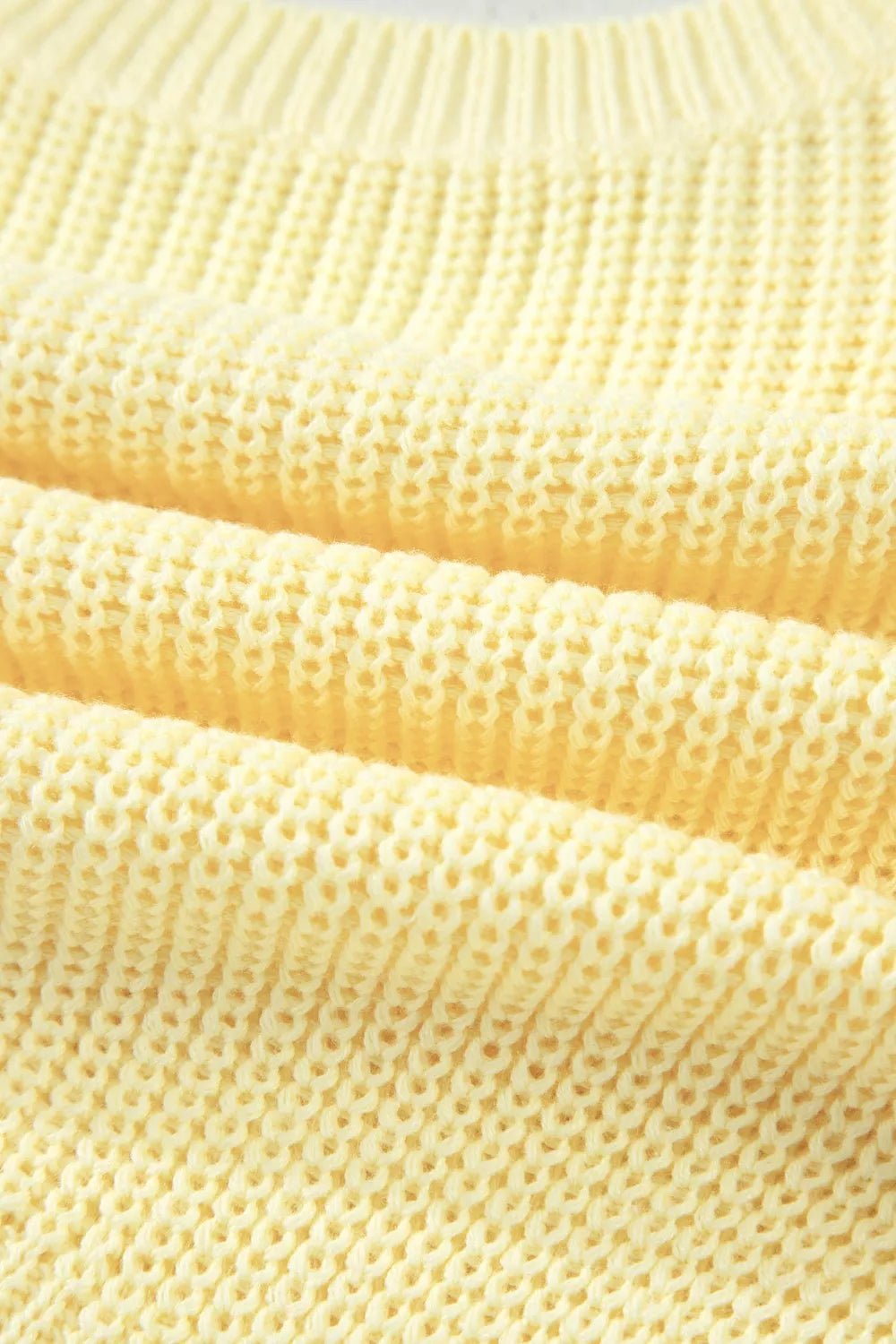 Solid Color Cropped Knit Knot Back Cutout Sweater Tank - Liorienne
