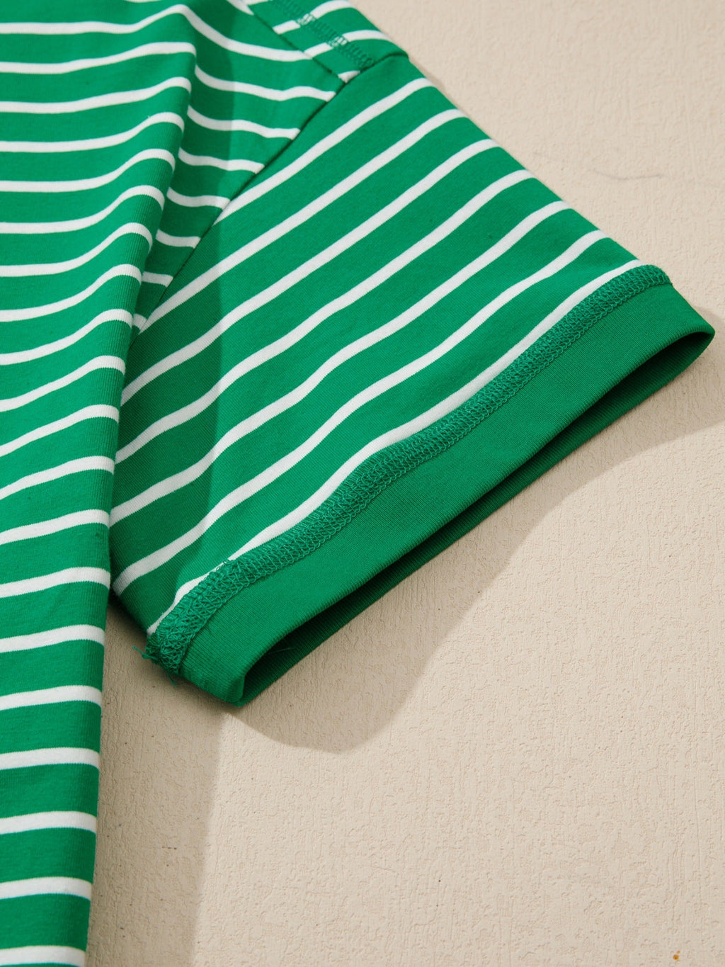 Striped Short Sleeve Relaxed-Fit T-Shirt - Excel Merchandise