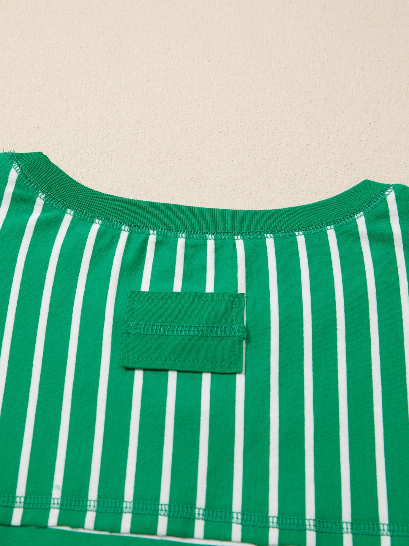 Striped Short Sleeve Relaxed-Fit T-Shirt - Excel Merchandise