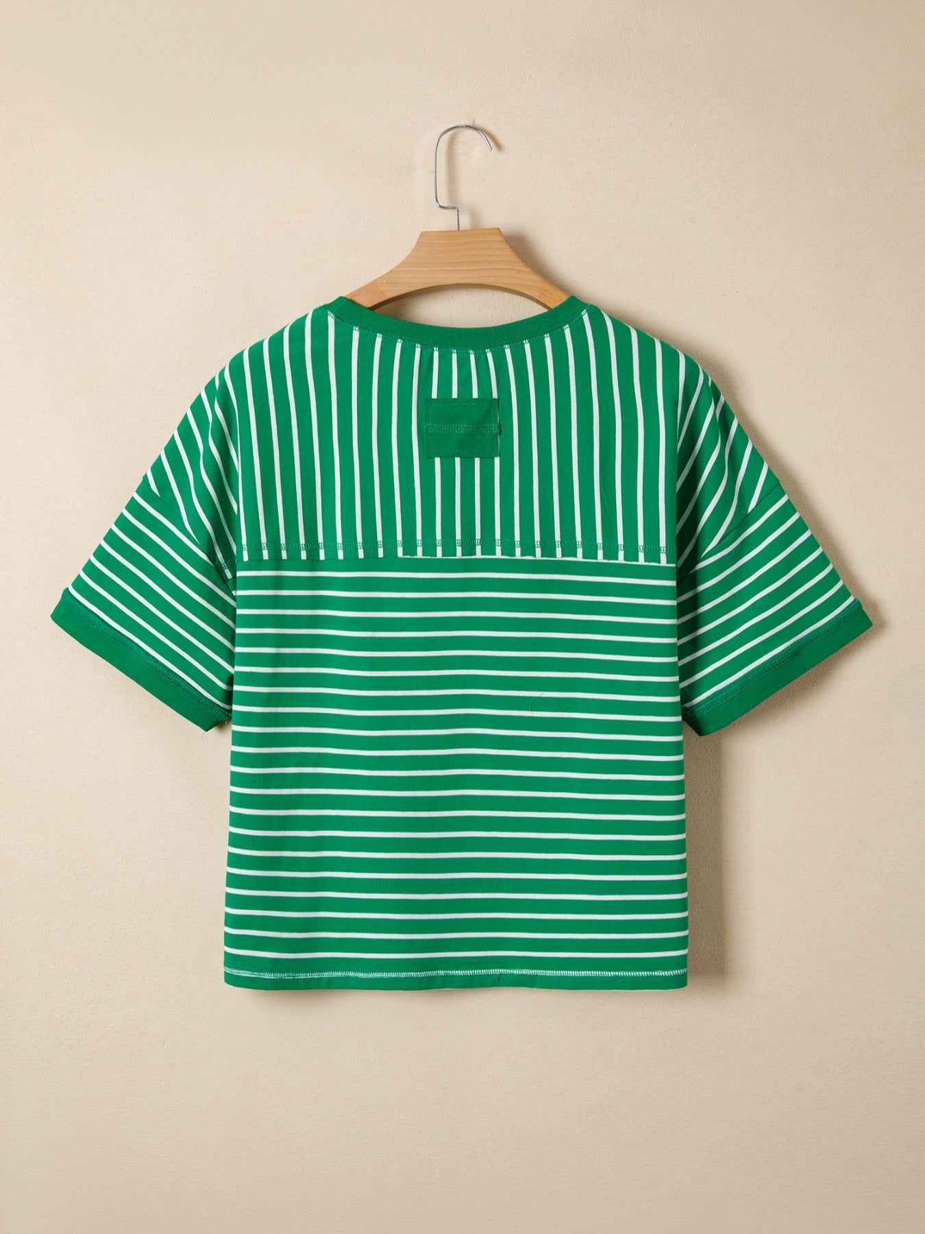 Striped Short Sleeve Relaxed-Fit T-Shirt - Excel Merchandise