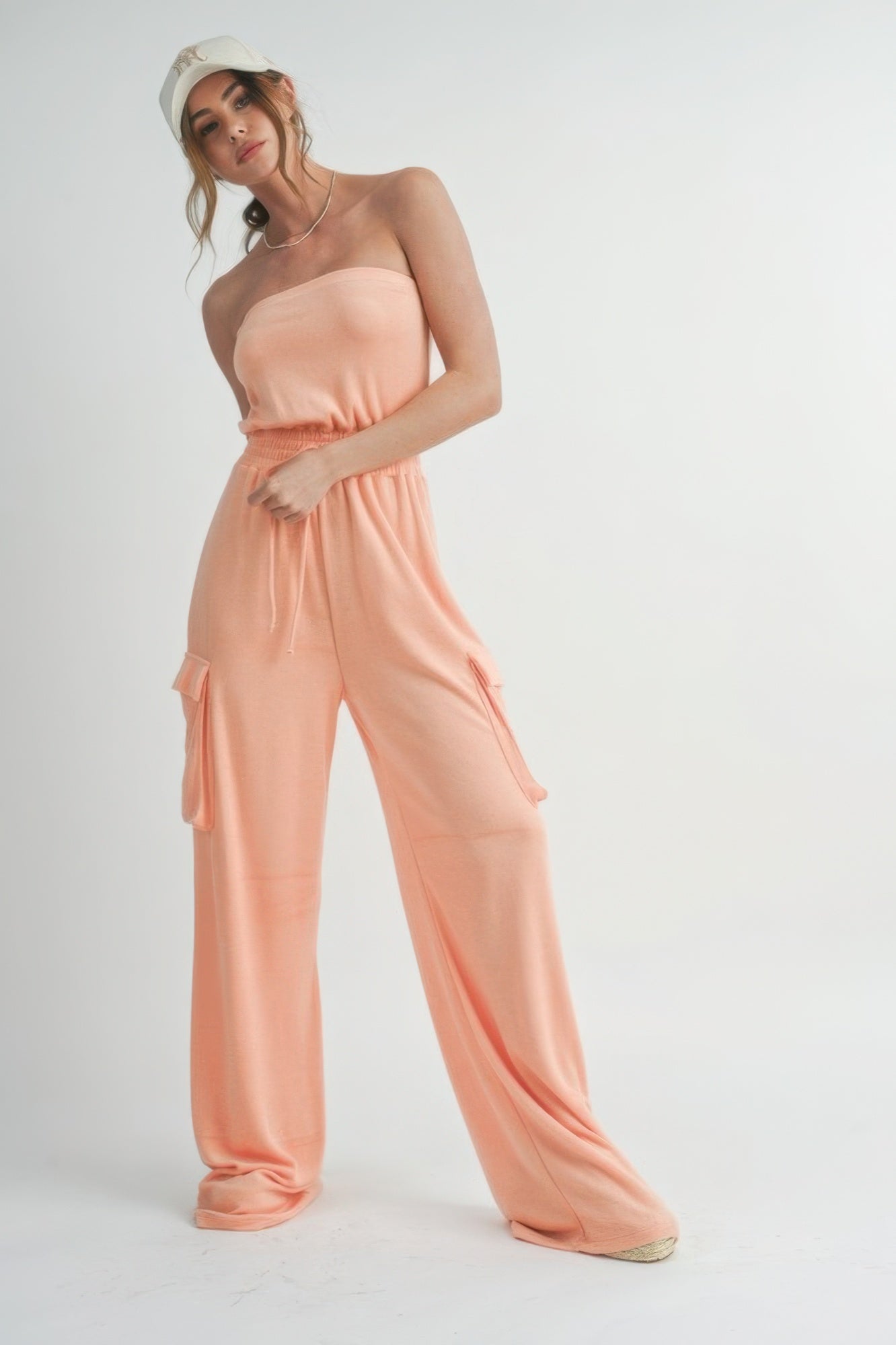 Tube Top Jumpsuit Romper - Liorienne