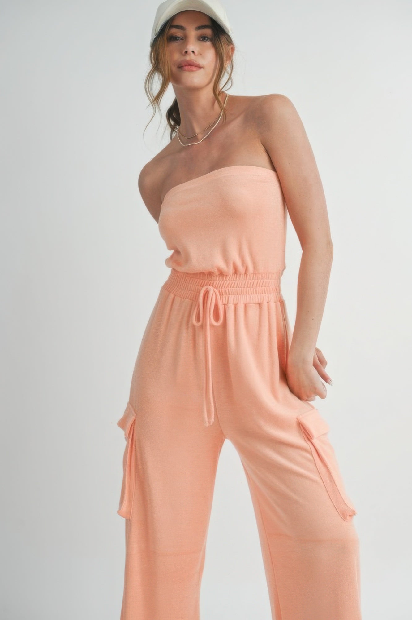 Tube Top Jumpsuit Romper - Liorienne