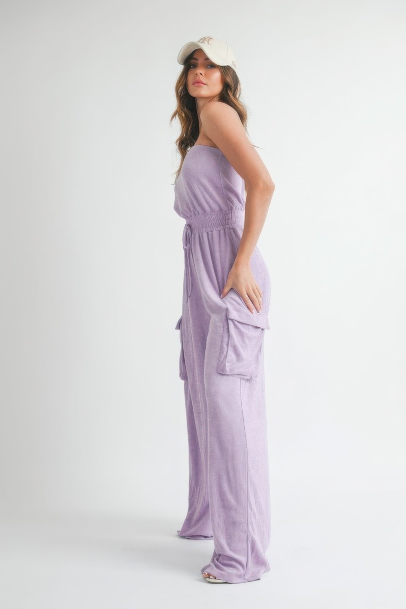 Tube Top Jumpsuit Romper - Liorienne