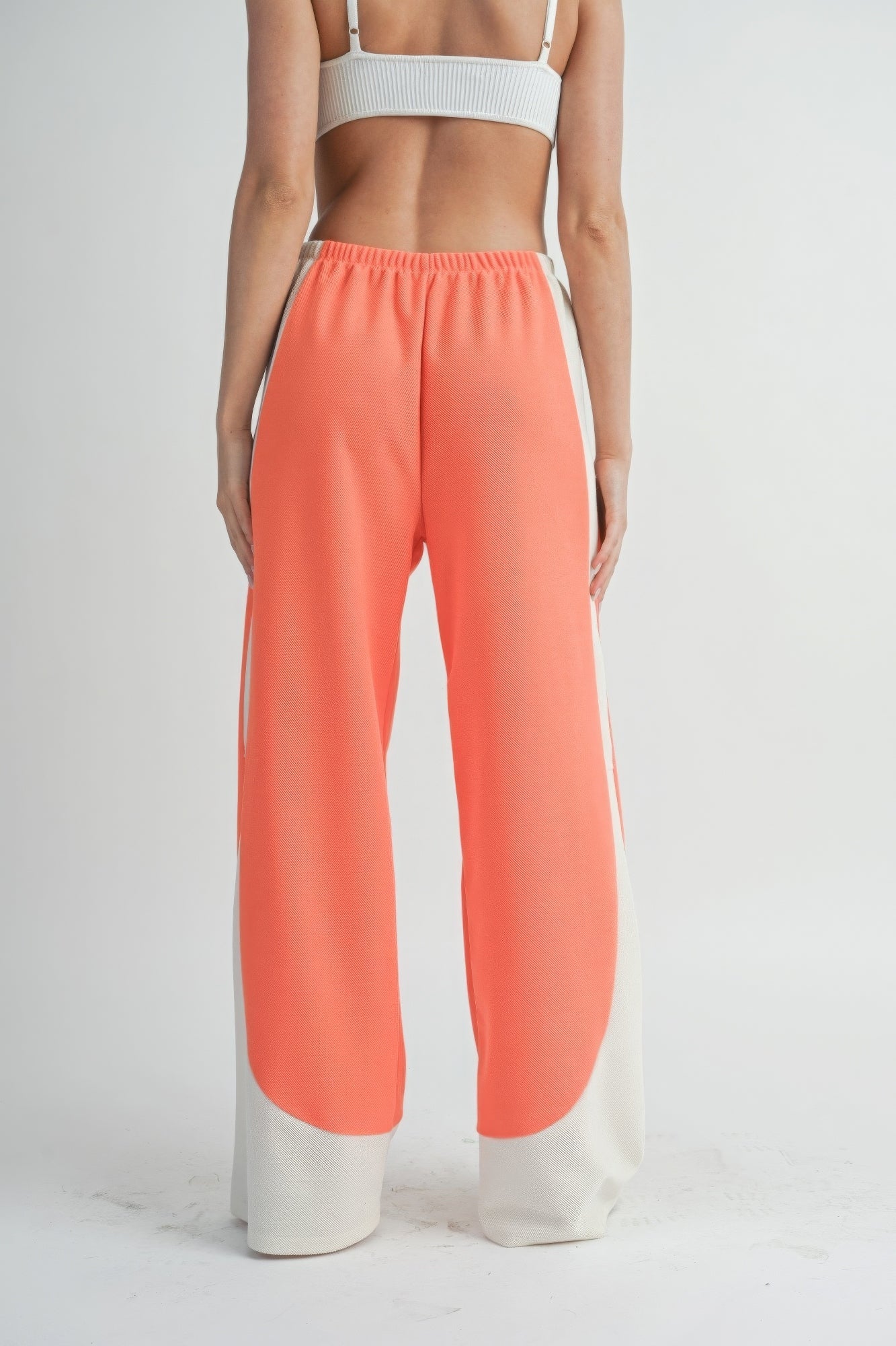 Two Toned Wide Leg Pants - Liorienne